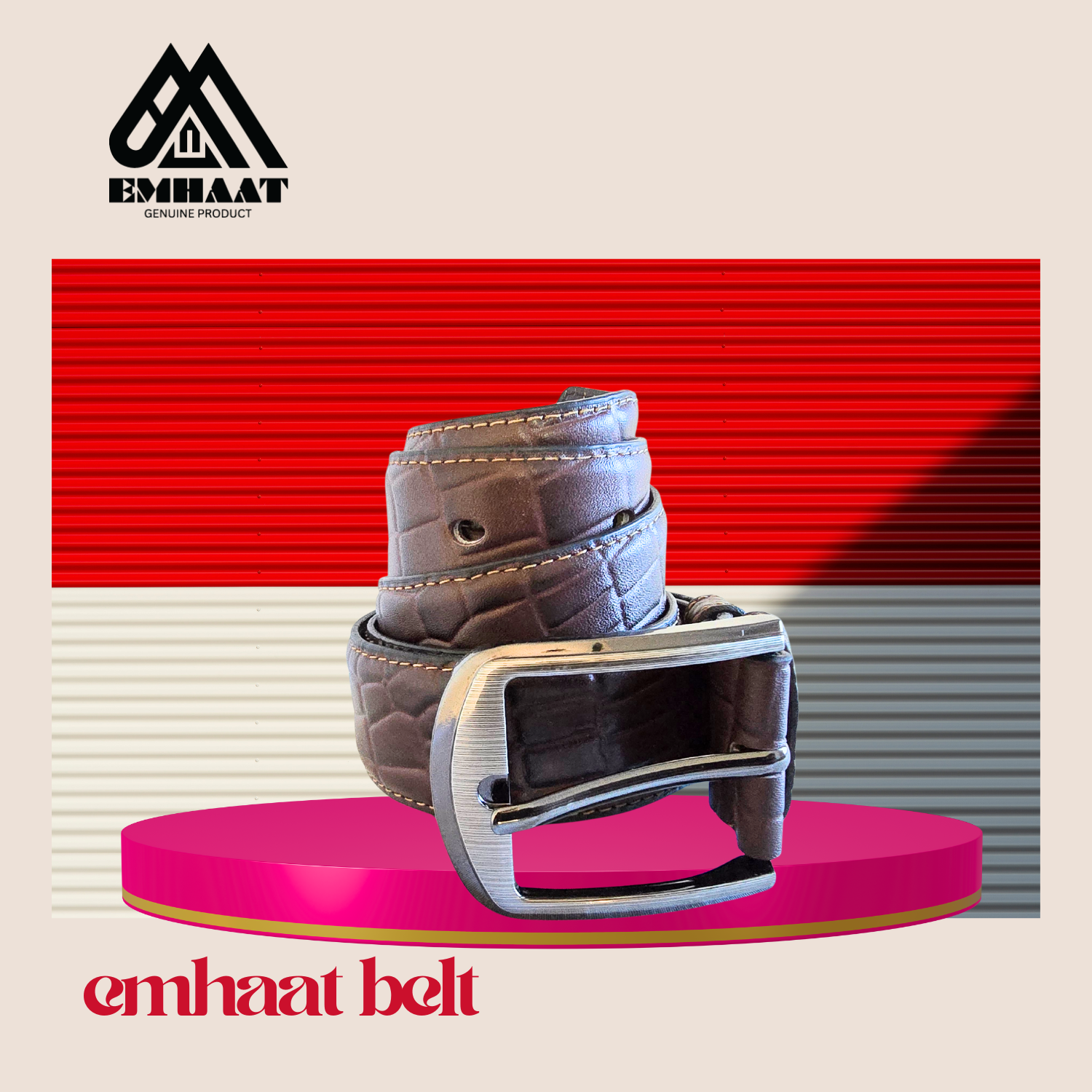 Crocodile Casual Belts