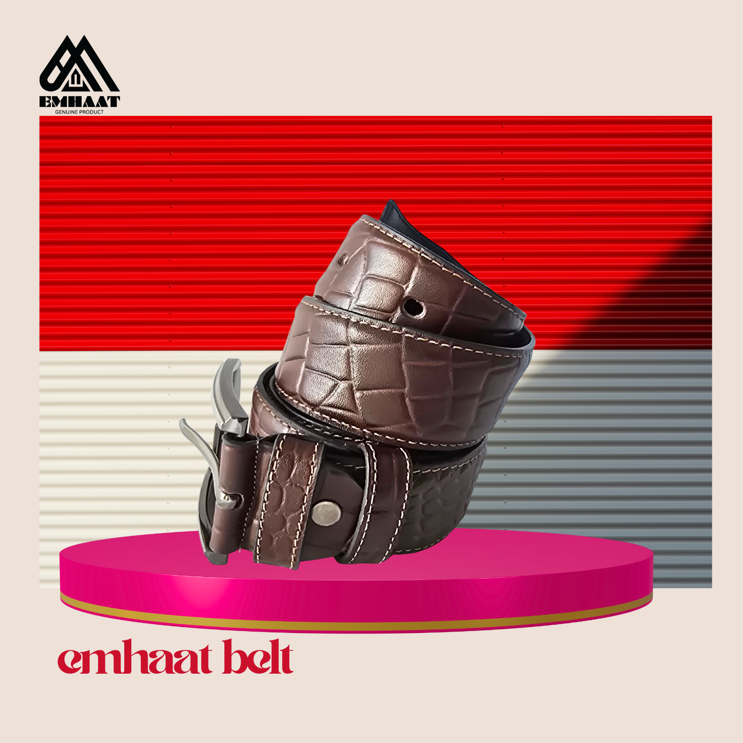 Crocodile Casual Belts