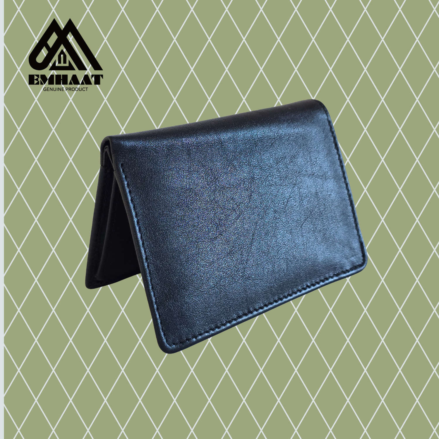 EMHAAT Genuine Leather Biker Wallet